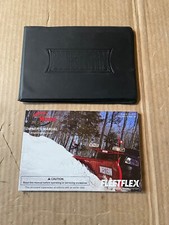 Western Ultra Mount Fleetflex Snow Plow Owners Manual With Case Oem