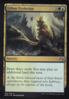 Urban Evolution - Modern Masters 2017: #198, Magic: The Gathering Nm R159