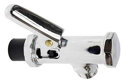 TYCNER Robinet de chasse d'eau ancien type wc avec levier 3/4" laiton chromé