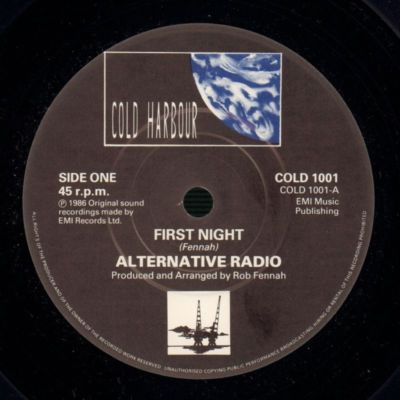 Alternative Radio(7'' Vinyl)First Night/ Emotional Disaster-EMI-COLD1001-VG/NM