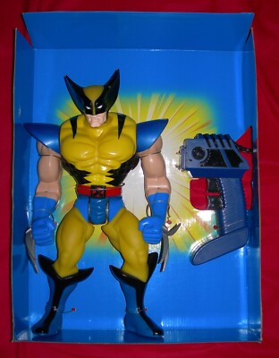 アメコミ MARVEL - X-Men Wolverine Big Time Action Hero Toy Biz Marvel Comics 1997 X-men Electronic Big Time Action