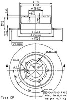 Brembo 2 Bremsscheiben Coated Disc Line Voll 280 Mm (08.9859.81) |