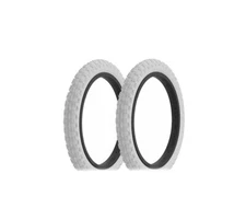 ALTALINE Bicycle TIRES 16" x 2.125" WHITE COMP III STYLE (2) TIRES BMX Bike
