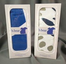Diaper Changing Cover 2-Pak b.bear Primal/Rope Baby Changing Pad Covers NEW C029