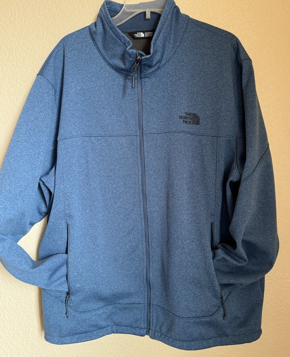 Men's Soft Shell Zip Up North Face Jacket Size 2X | eBay