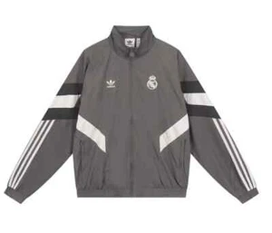 JI9479 Adidas Real Madrid Lifestyle OG Track Top Charcoal Gris foncé