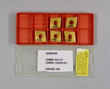 5 Sandvik CNMG 431-61 435 Carbide Inserts CNMG 120404-61 435