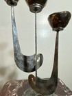 Fine Judaica Candelabra Brutalist Judaism Mid Century Modern — photo 6