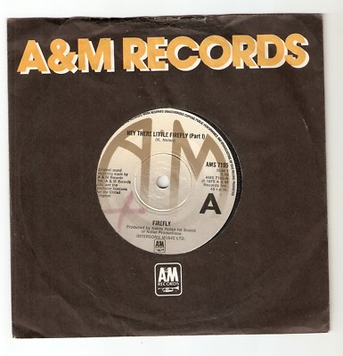 Firefly - Hey there little firefly Part 1 & 2   7'' vinyl 1975 A1/B1 