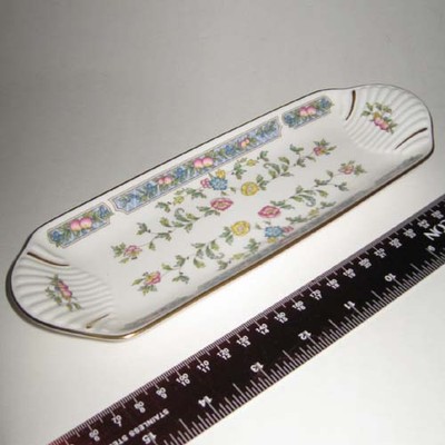 Royal Worcester Fine Bone China Mayfield Mint Tray