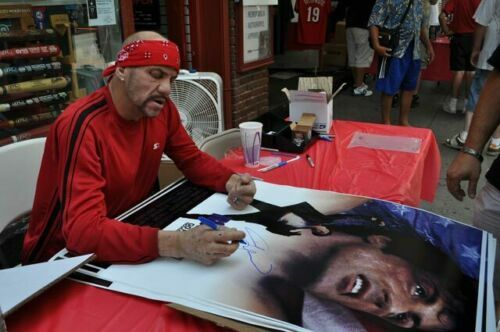 Tommy Morrison Signed Rocky V 26x36 Movie Poster Tommy Gunn COA - Picture 3 of 3