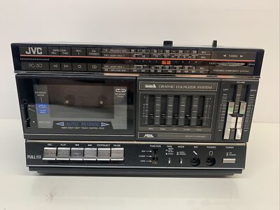 POSTE DE RADIO CASSETTE VINTAGE Ghettoblaster Boombox JVC 9475 LS £111