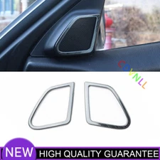A Post Speaker Sticker Cover Trim Fit For Honda Accord 2008-2013 Black Titanium