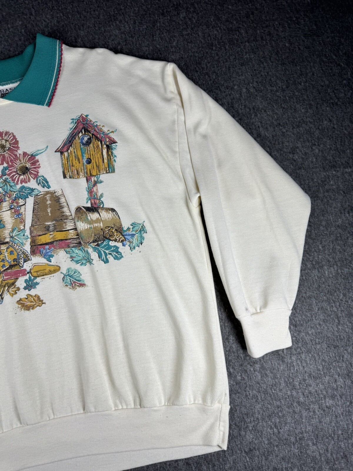 Vintage Basic Editions Pullover Sweater Womens La… - image 2