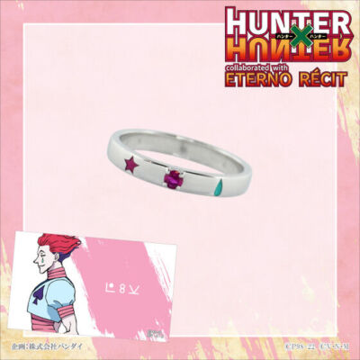 Pre-Order Hunter x Hunter Eterno Recit Motif Ring Silver925