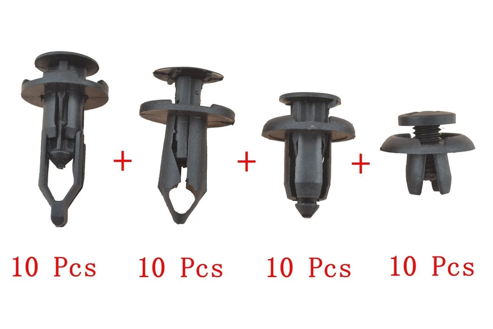 Top 40 piezas carrocería/parachoques empuje pasador remache retenedor moldura clip surtidos Foto 2 de 4