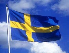 150CM X 90CM Sweden Swedish Svensk Flag Sverige Flagga