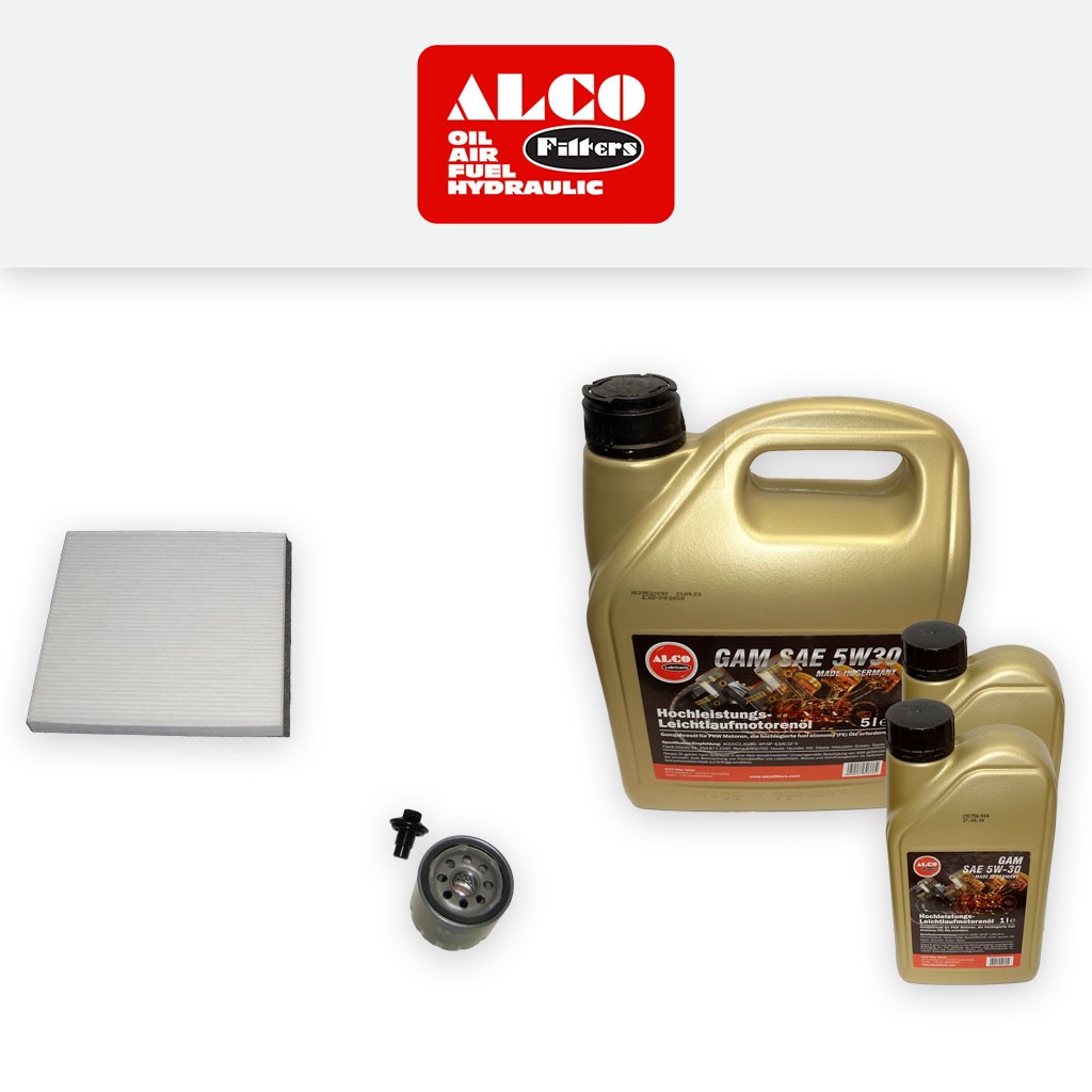SERVICE KIT for CITROEN RELAY 2.2 HDI ALCO OIL CABIN FILTERS +OIL (2013-2016)