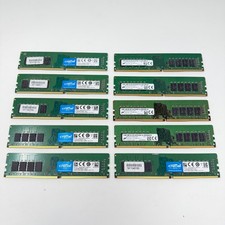 LOT OF 10 Units - Micron 16GB DDR4 2666MHz PC...