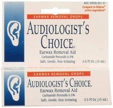 Audiologist's Choice Ear Wax Removal Kit – Doctor-Recommended Earwax Softening &