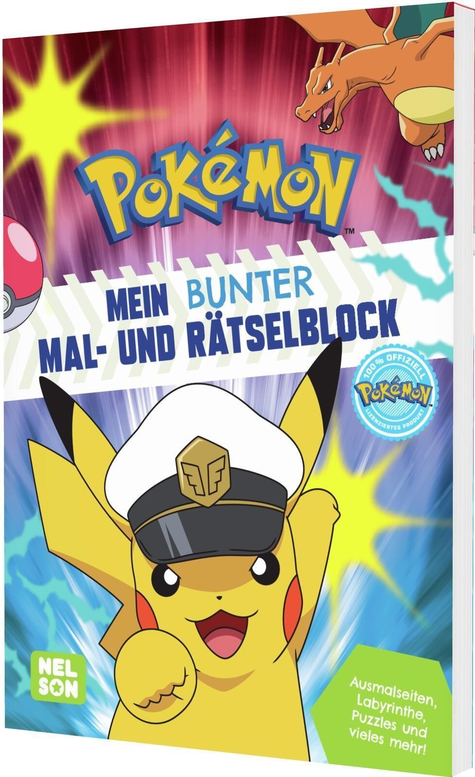 Pokémon Activity-Buch: Pokémon Mein bunter Mal- und Rätselblock - Bild 4
