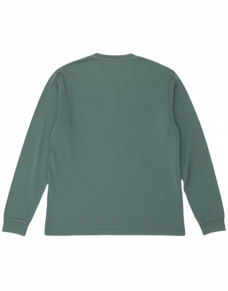 Camiseta gráfica CARRERA para hombre manga larga 2XL azul algodón BK02 Foto 2 de 4