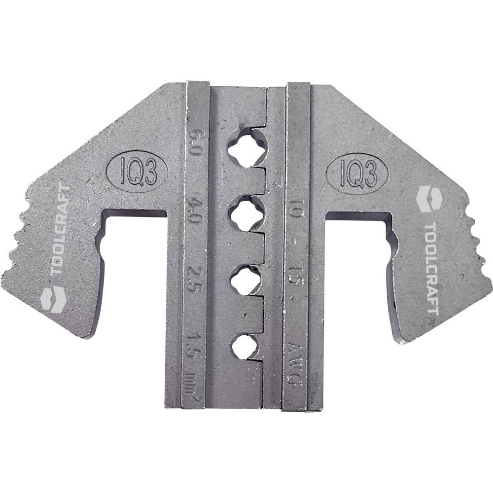 Matrice de rechange TOOLCRAFT PLE-IQ3 pour le câblage de panneaux solaires 1.5-6.0 mm²