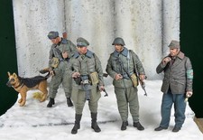 1/35 Resin 4Figuren Grenzsoldaten DDR 1970/80...