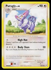 Purugly - Normal #36/130 Rare Pokemon Diamond and Pearl MP on eBay