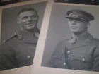 2 social history  MILITARY ARMY  PORTRAITS W W 2  studio  photograph 10 x 8 inch
