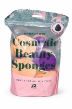Beauty Blender 32 Pc Cosmetic Beauty Sponges Makeup Blender Set w/ Bonus Sponge