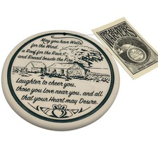 Seneca Ceramics New Bread Bun Warmer Irish Blessing Handcrafted Holiday USA Made
