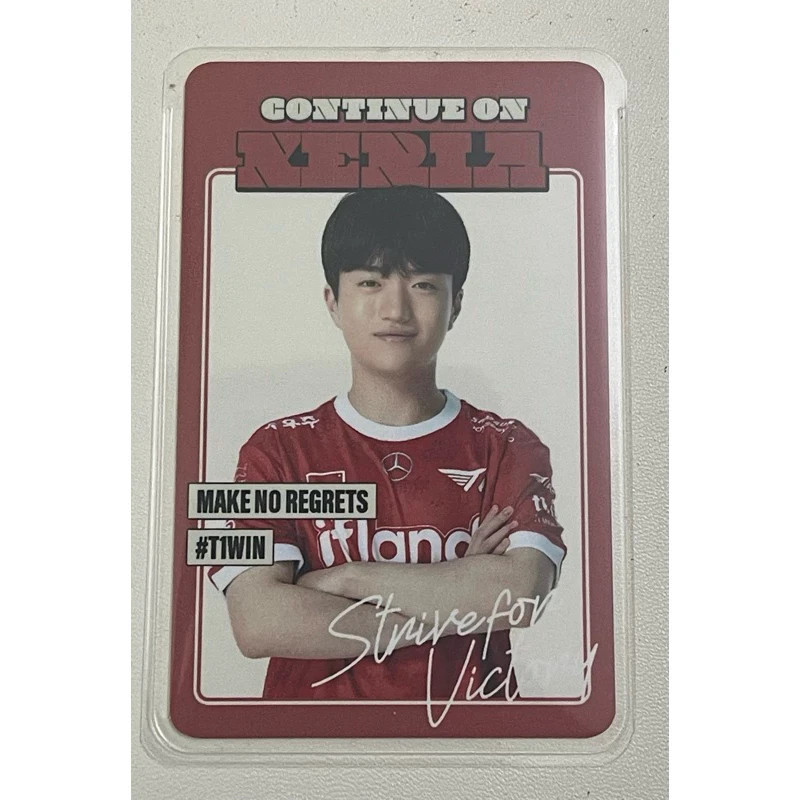 AUTHENTIC] T1 KERIA PHOTOCARD RYU MIN SEOK LEAGUE OF LEGENDS LOL