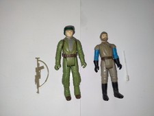 Vintage Star Wars General Madine + Endor Rebel Soldier Action Figures Complete!