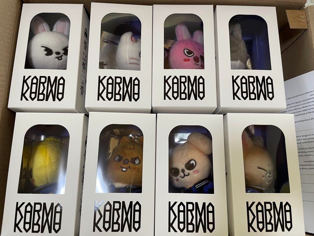 Stray Kids SKZOO KARMA Ver Plush Toy 8 Types Complete Set Rare | eBay
