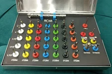 Complete Dental Implant Kit 35 Integral Stopper Drills with Drivers and Keys