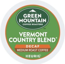 60 Count Decaf Vermont Country Blend Coffee Keurig K-Cup Pods , DECAF