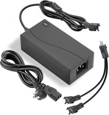 Power Recliner Power Supply, 29V 2A, Universal 2-Pin Y Splitter Recliner Power C