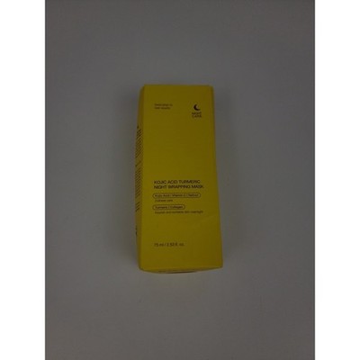 Kojic Acid Turmeric Night Wrapping Mask 75ml Brightening Retinol Vitamin C NEW