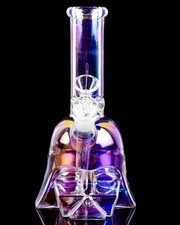 Vader’s Prism Iridescent Glass Beaker Bong - Darth Vader Quality Smoking Piece