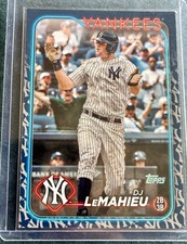 2024 Topps Series Two 2 DJ LeMahieu #641 Team Color Variation Border Parallel SP