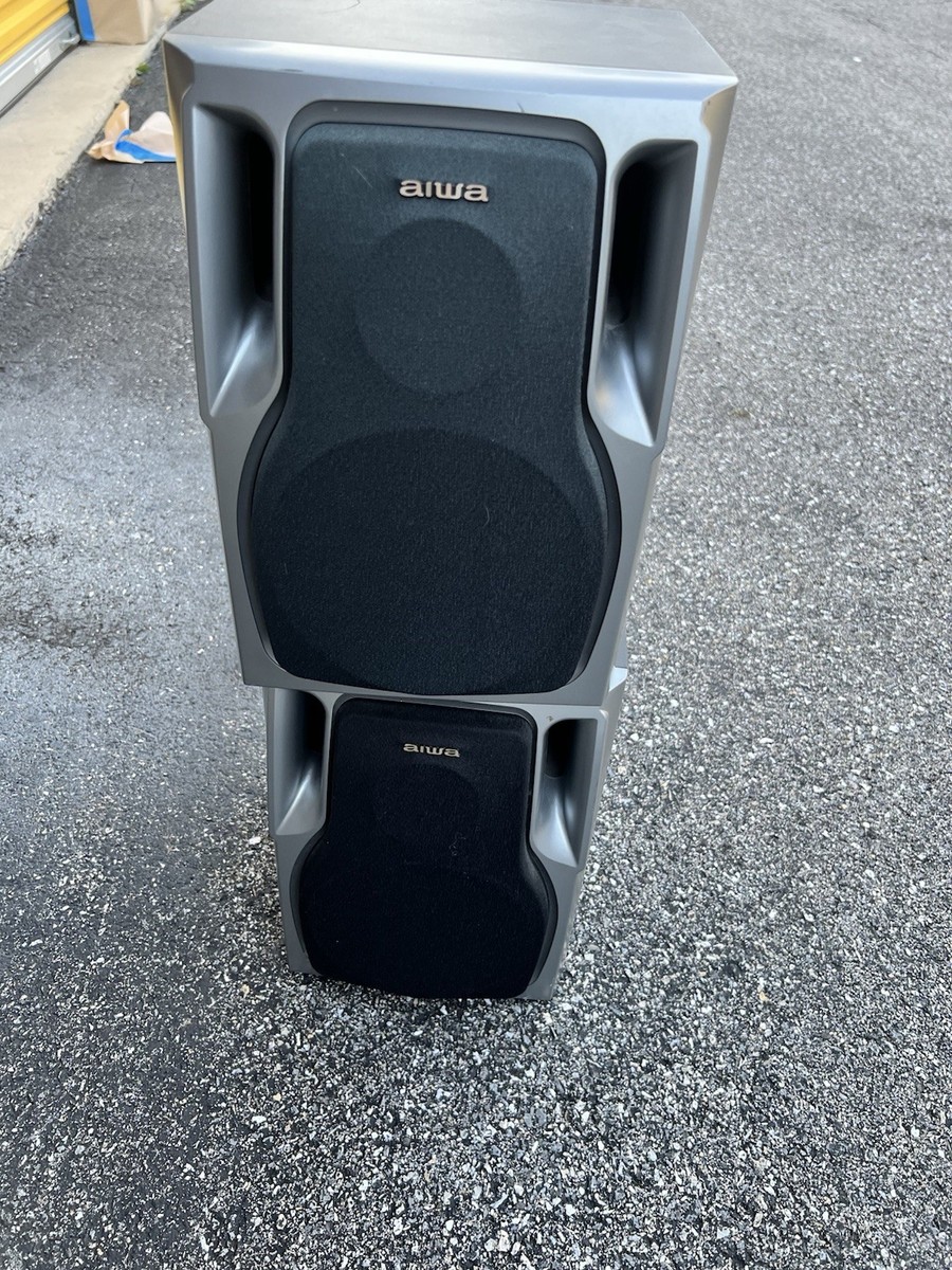 Aiwa SX-NA302 Stereo Speakers Tested Working | eBay