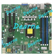 1pcs Supermicro X11SCL-F 128GB LGA1151 DDR4 VGA Server Motherboard C242 M.2 MATX