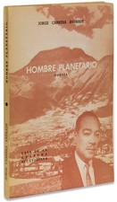 Jorge Carrera Andrade – Hombre Planetario. Poesia. (Association Copy) – 1963