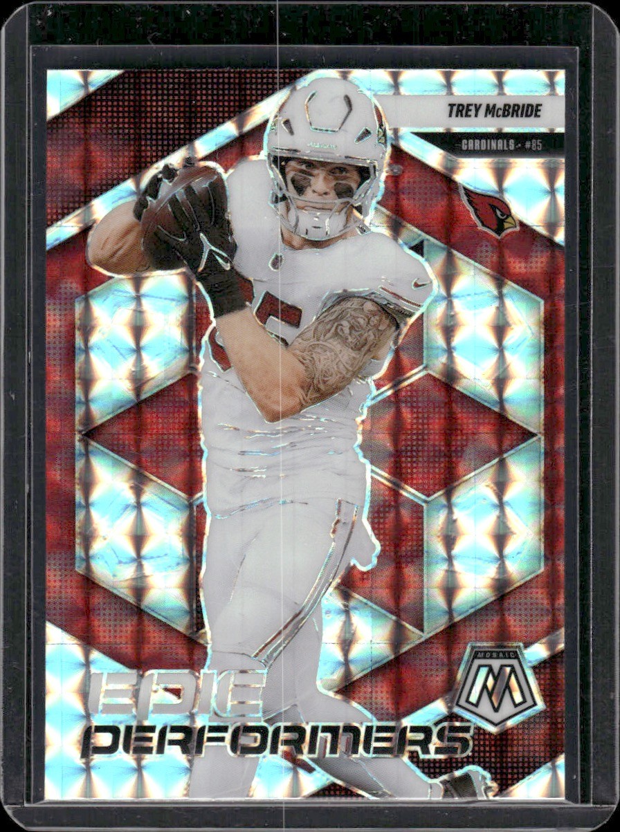 2025 Panini Mosaic #10 Trey McBride Epic Performers Mosaic