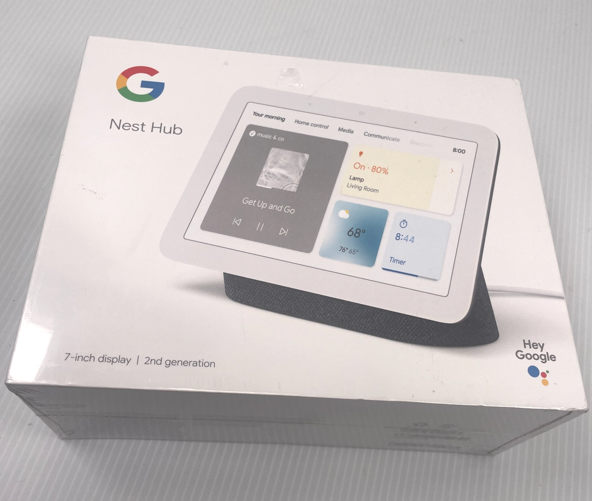 Google Nest Hub (2nd Gen.) Smart Display - Charcoal (GA01892