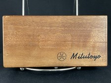 Mitutoyo 5110-540-2973 Outside Micrometer Wood Box Made in Japan - BOX ONLY