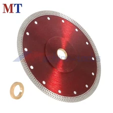 Red 7 Inch Super Thin Diamond Porcelain Cutting Blade Tile Blade For Cutting