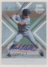 2016 Panini Elite Extra Edition Auto Mark Mathias #124 Auto nd3