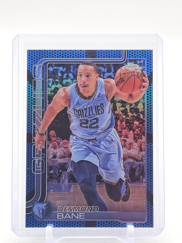 DESMOND BANE 2024-25 TOPPS CHROME BLUE BASKETBALL /150 #174 GRIZZLIES Q7419